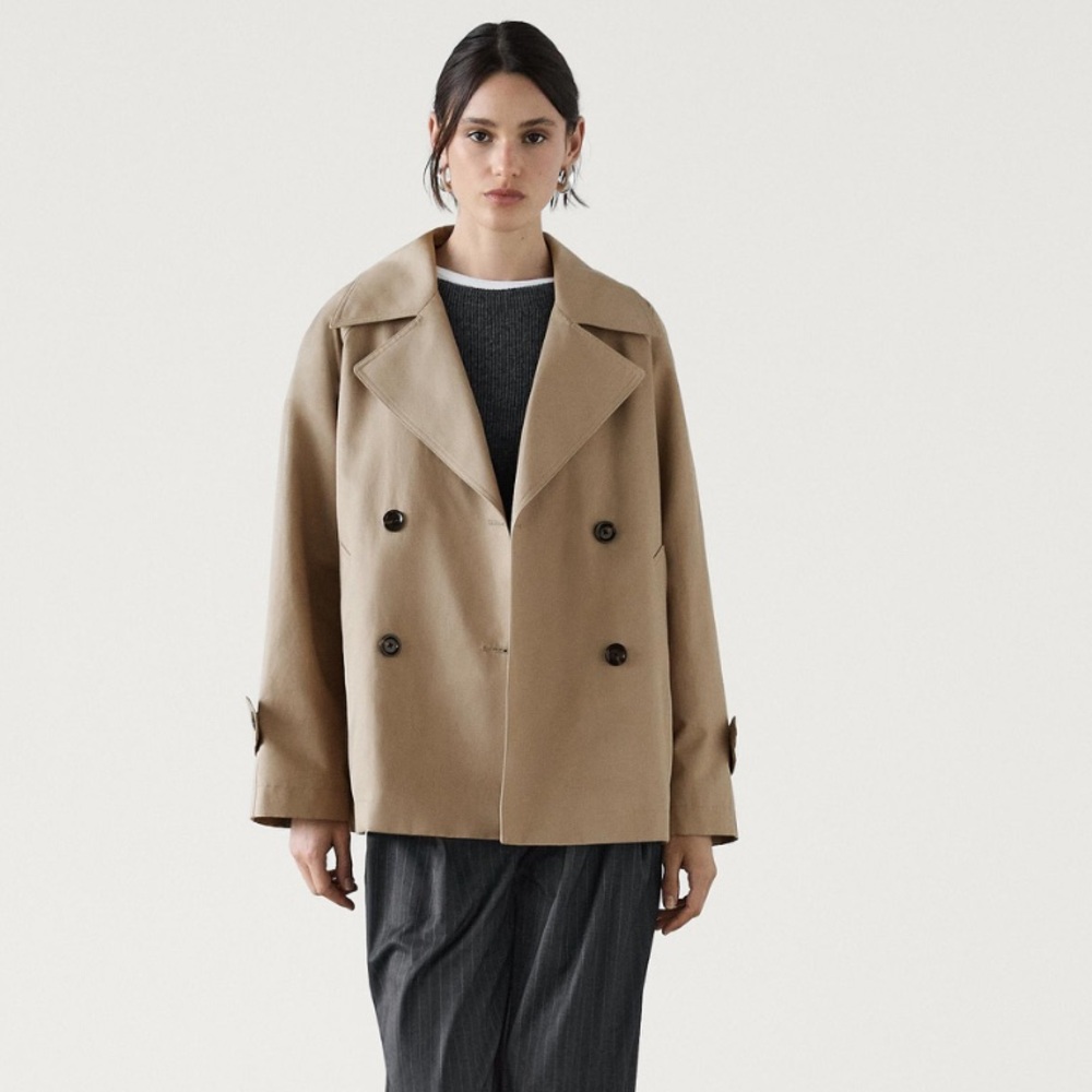 Massimo Dutti Tan Trench Coat